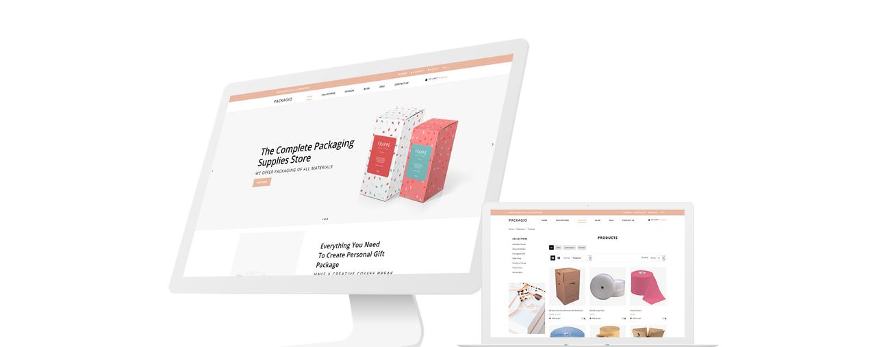 техническое обслуживание чистая тема shopify