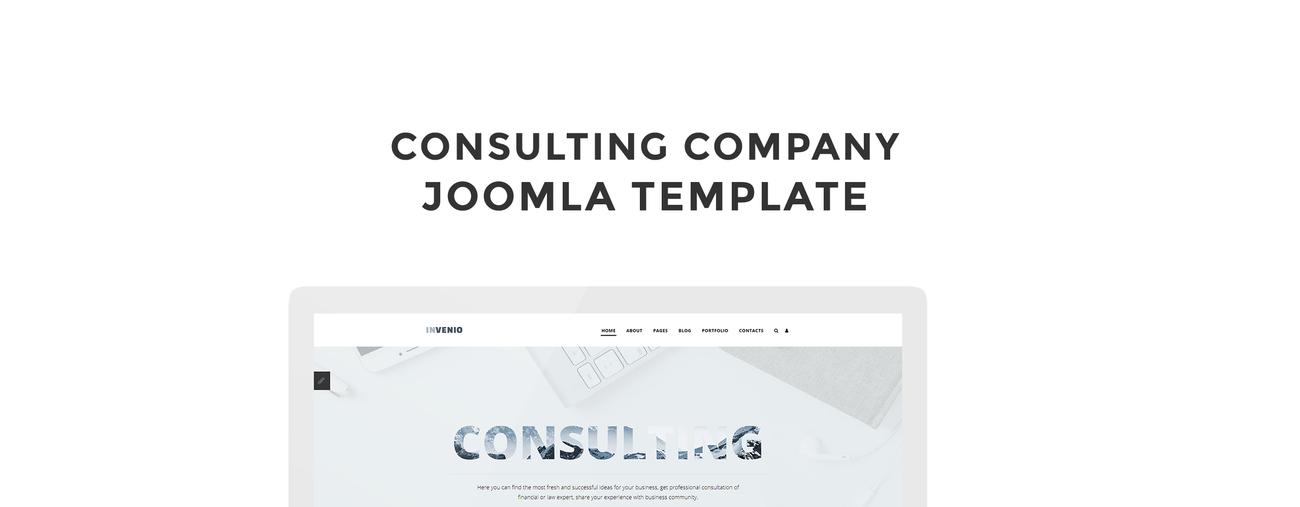 консалтинг готовый к использованию корпоративный шаблон joomla