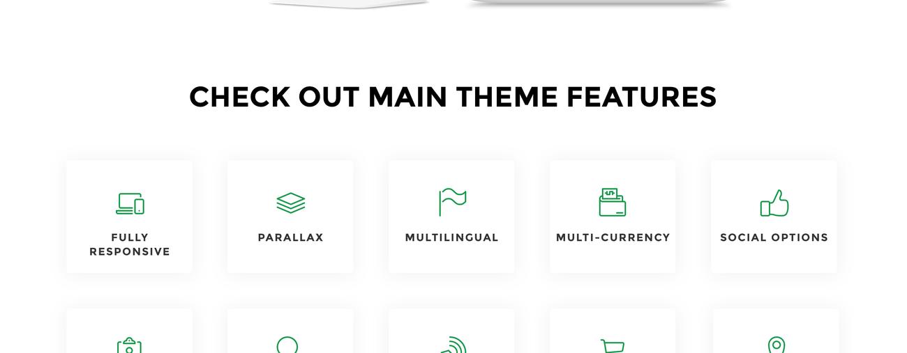 садоводство чистая тема shopify