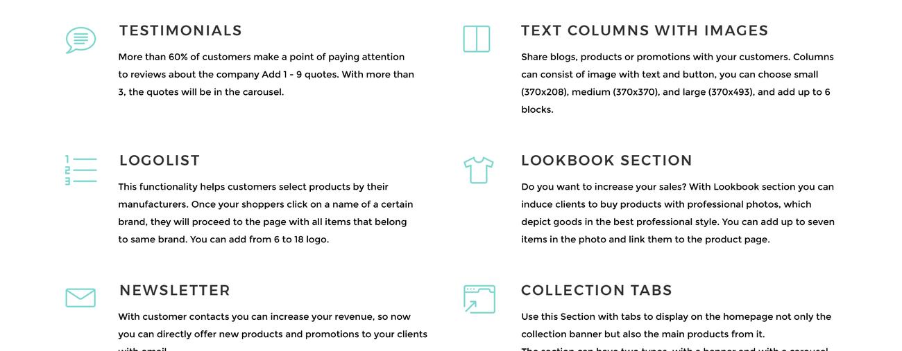 аксессуары элегантная тема shopify