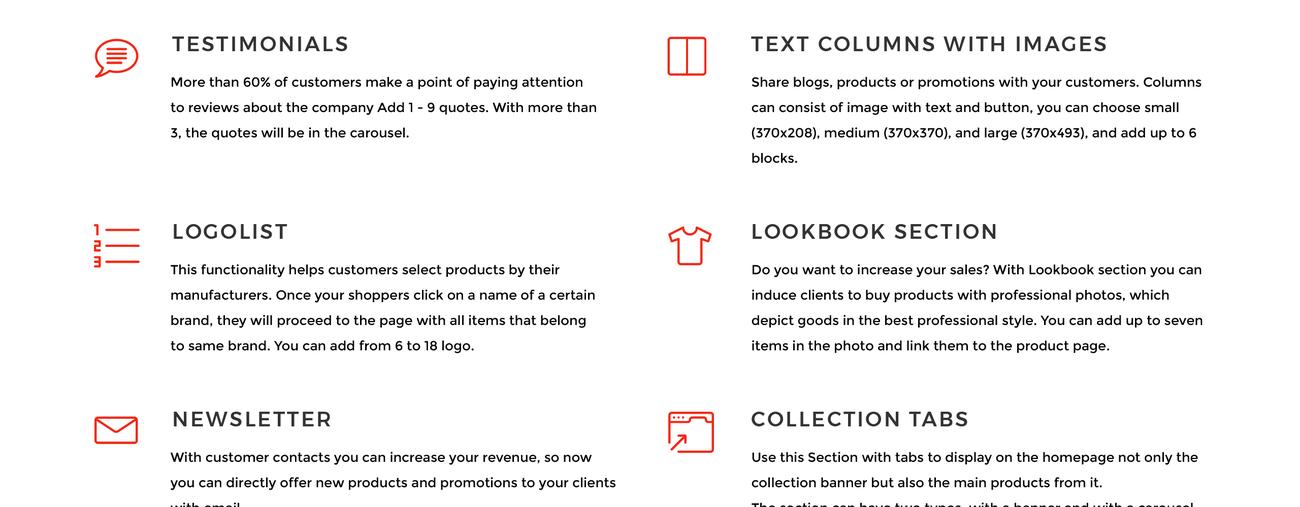 продовольственный магазин креативная тема shopify