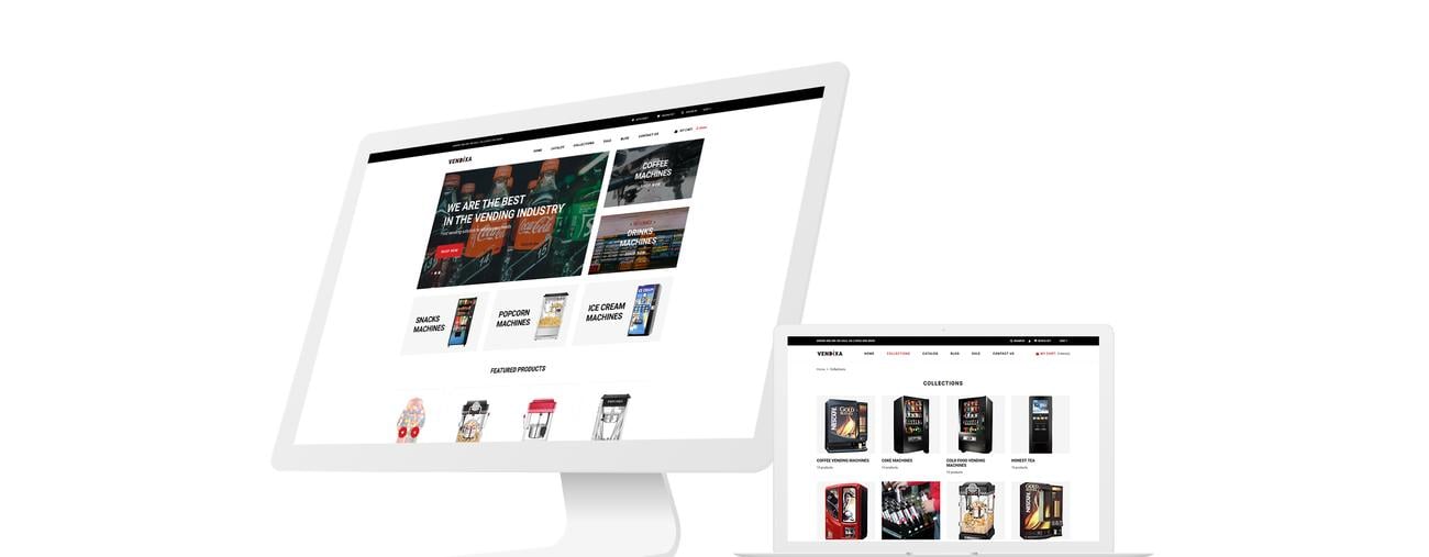торговые автоматы clean shopify theme