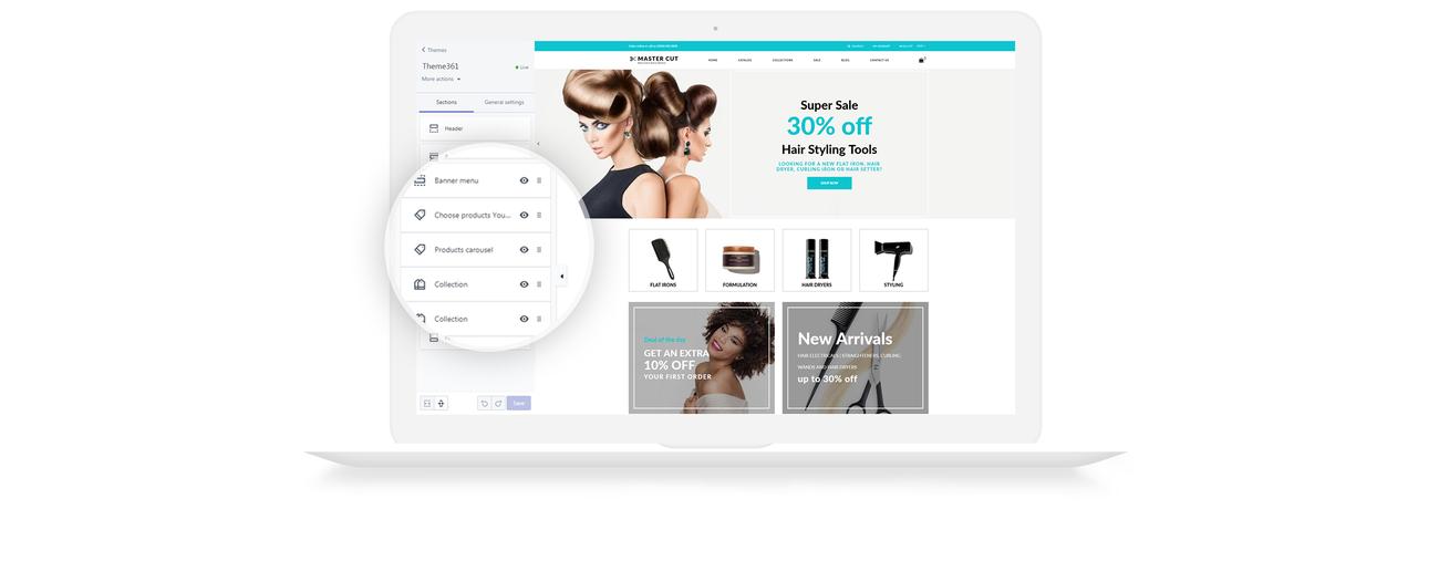 тема beauty clean shopify