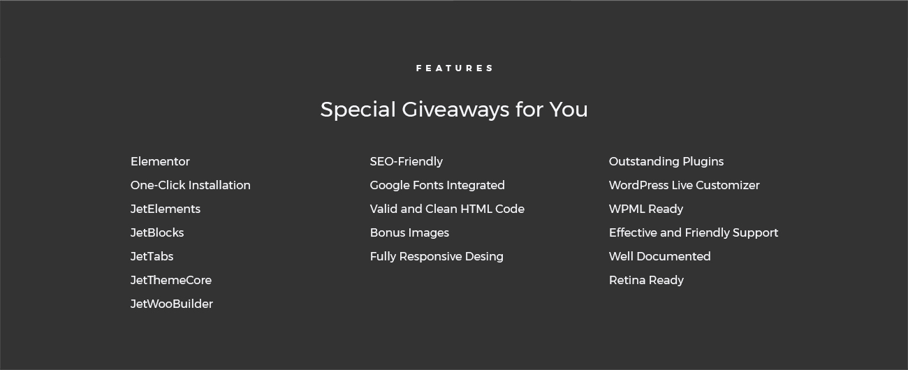 дизайн мебели ecommerce minimal elementor woocommerce theme