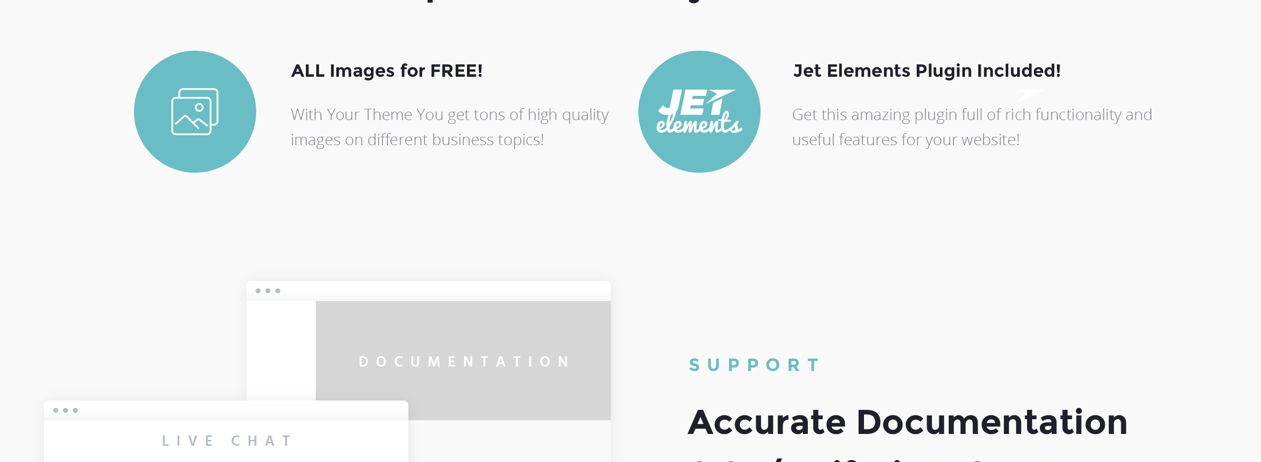 архитектура многофункциональная современная тема wordpress elementor