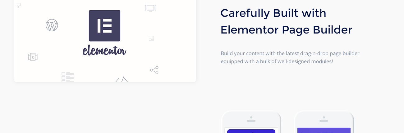 бизнес многоцелевая классическая тема wordpress elementor