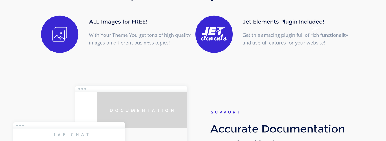 бизнес многоцелевая классическая тема wordpress elementor