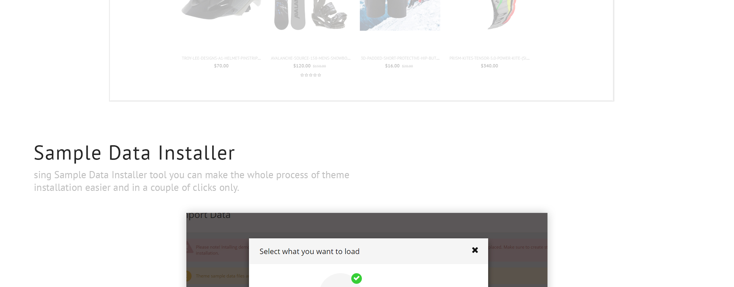 магазин спортивного инвентаря clean bootstrap ecommerce prestashop theme