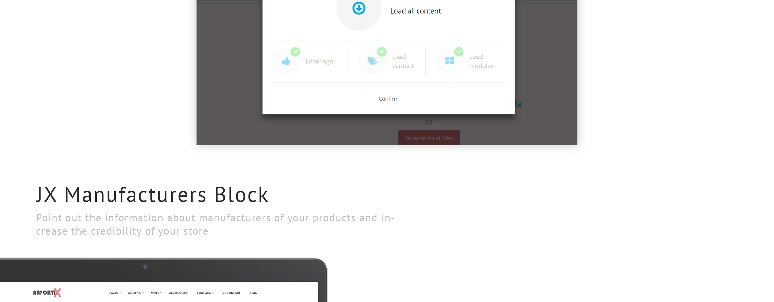 магазин спортивного инвентаря clean bootstrap ecommerce prestashop theme