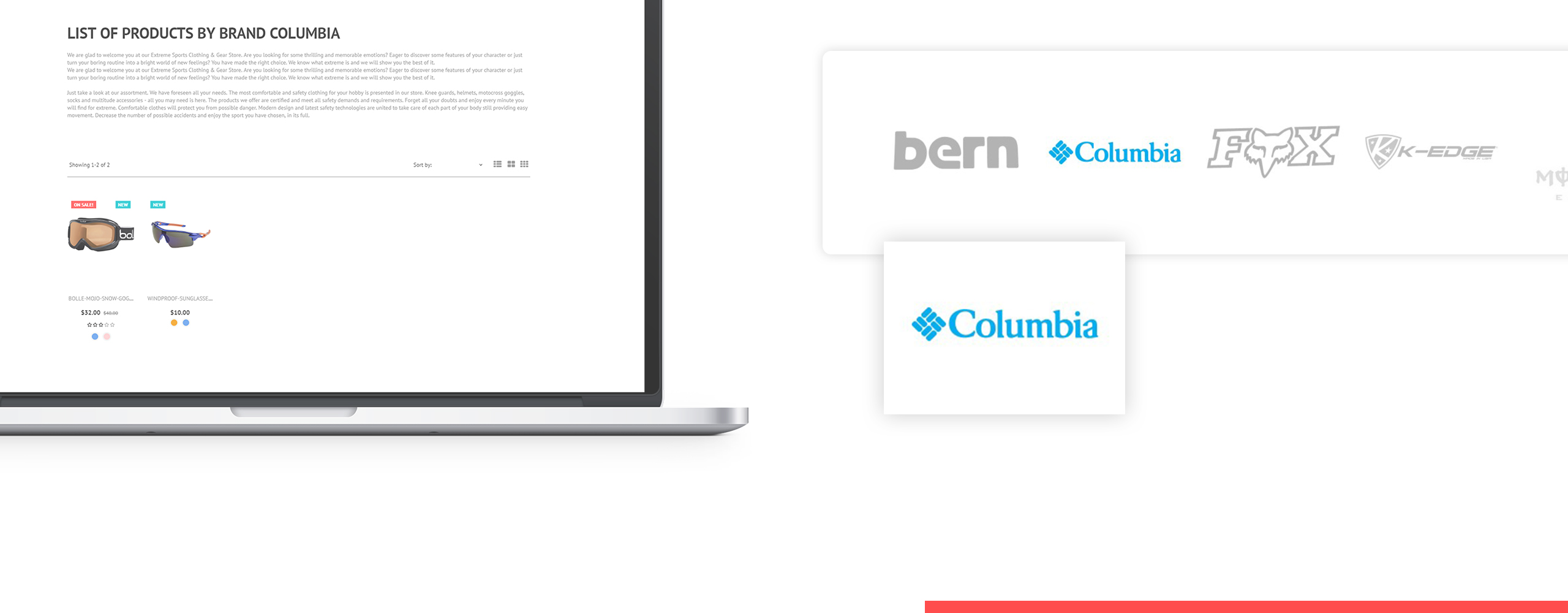 магазин спортивного инвентаря clean bootstrap ecommerce prestashop theme