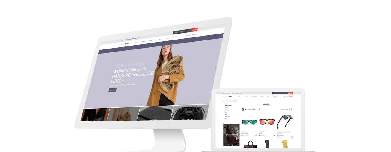 модная элегантная тема shopify