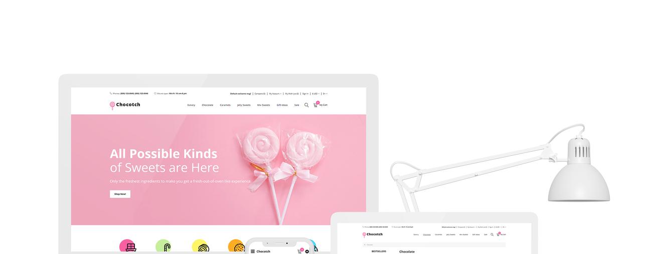 commerce creative opencart шаблон