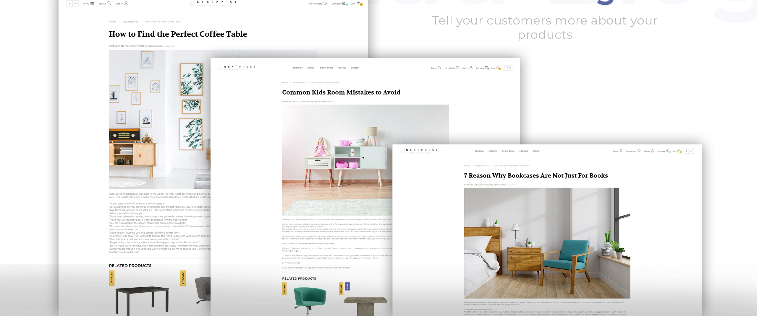 мебельный магазин clean bootstrap ecommerce prestashop theme