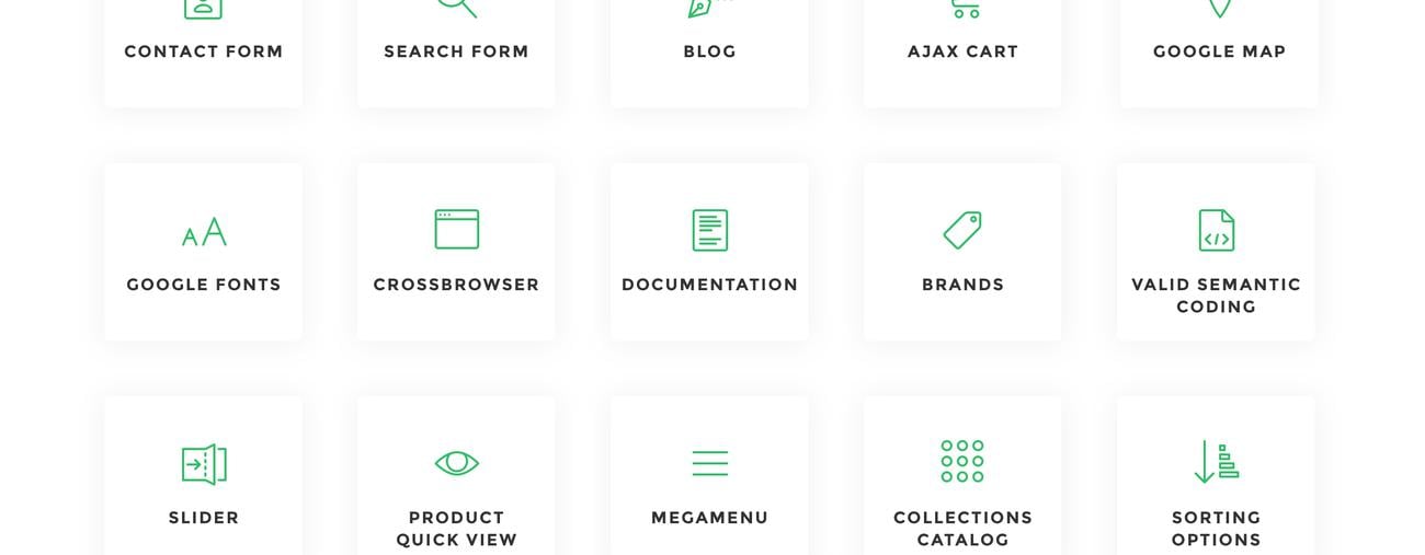 commerce clean shopify тема