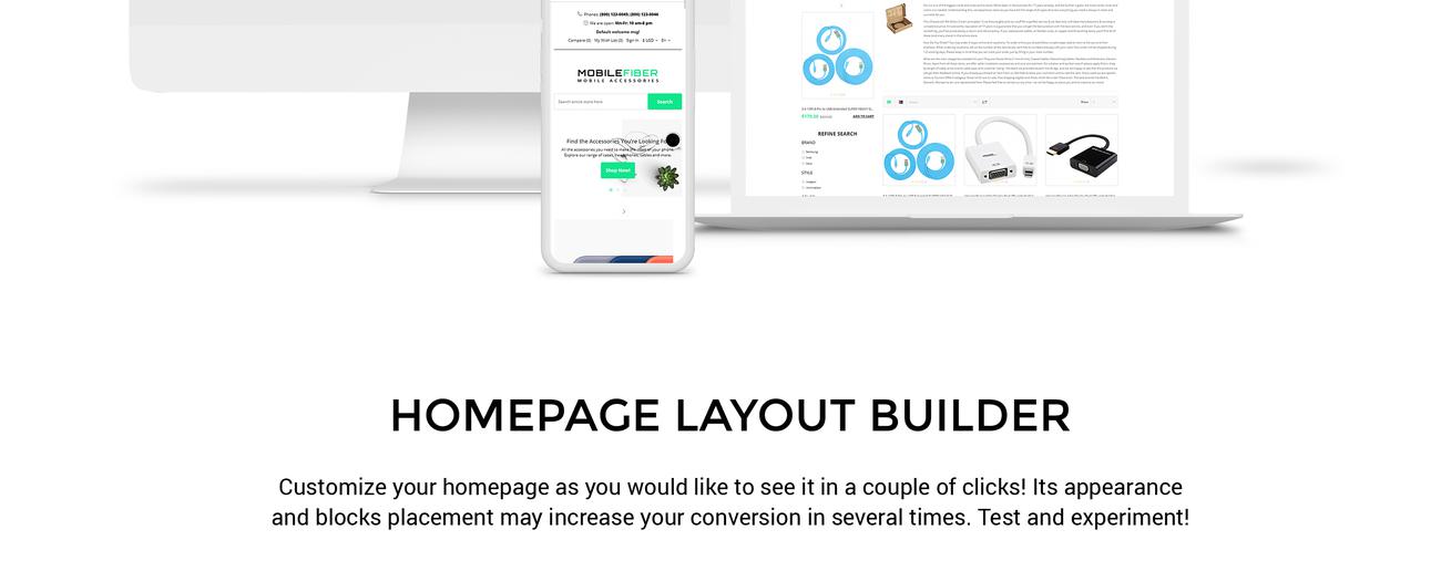 магазин мобильных аксессуаров clean opencart шаблон