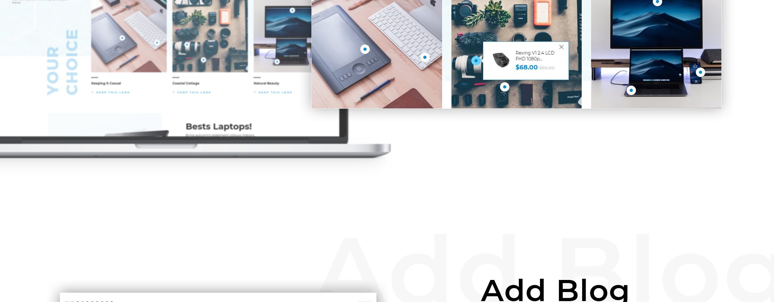 магазин электроники clean bootstrap ecommerce prestashop тема