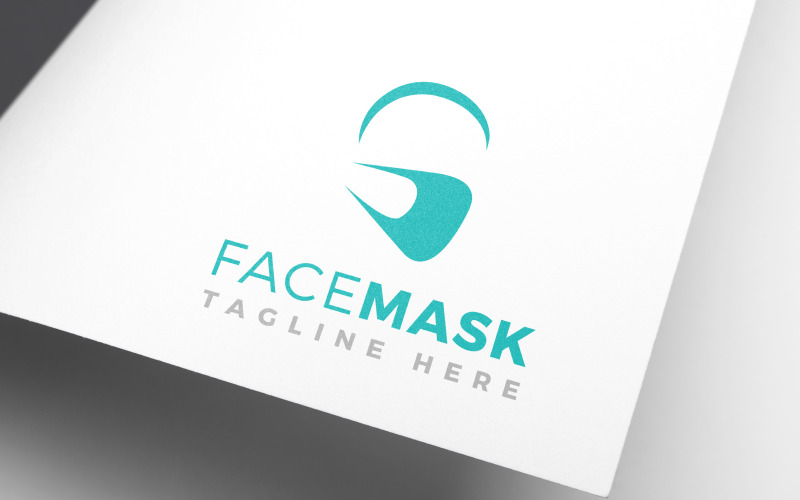 Download Шаблон логотипа "Facial Mask Design Logo Template" / Facial Mask Design Logo Template - Шаблон логотипа на тему графика medical,equipment,personal,protection,surgical,mask,face,guard,virus,modern,creative,abstract,care,clinic,community,health,doctor,logo,design,facial