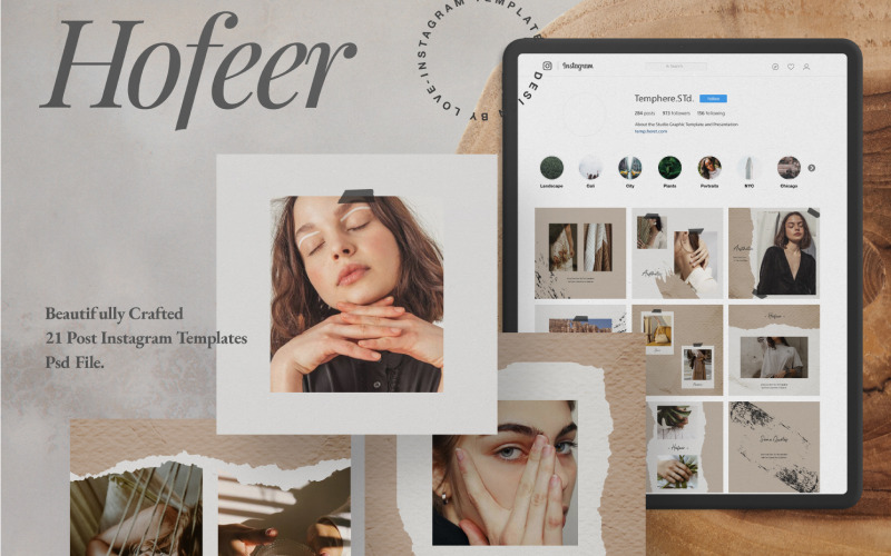 Download Шаблон для соцсетей "Hifeer Social Media Template" / Hifeer Social Media Template - Шаблон для соцсетей на тему графика social,media,template,instagram,stories,snapgram,instastory,hype,minimal,fashion,brand,marketing,sale,clean,banner,marketing,multipurpose,page,promotion,retargetingundefined