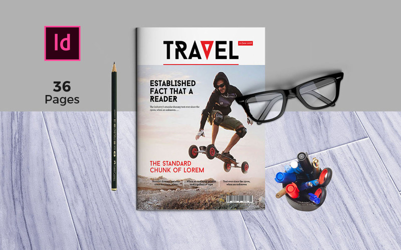 Download Magazine Template "Design Magazine Template" / Design Magazine Template - Magazine Template на тему графика magazine,template,design,corporate,business,newdesign,creative,idea