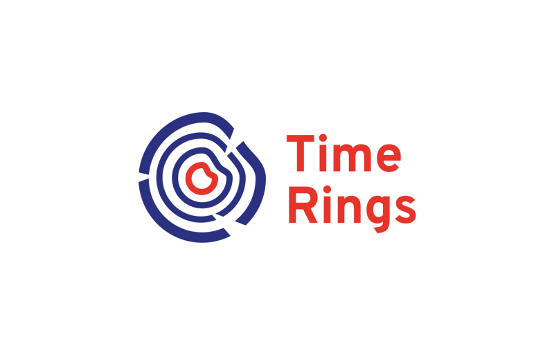Download Шаблон логотипа "Time Rings Logo Template" / Time Rings Logo Template - Шаблон логотипа на тему графика wood,rings,red,tree,logo,icon,sign,company,business,startup,application,corporate,trendy,technology,clean,modern