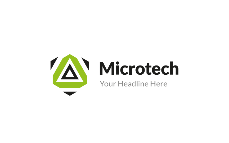 Download Шаблон логотипа "Microtech Logo Template" / Microtech Logo Template - Шаблон логотипа на тему графика logo,icon,sign,company,business,startup,application,corporate,trendy,technology,clean,modern,it,green