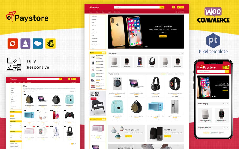 многоцелевая тема woocommerce