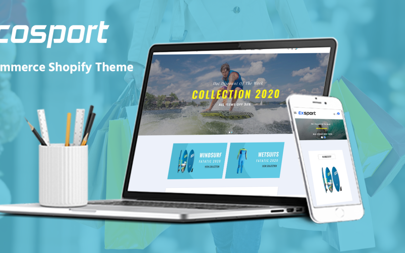 отзывчивая тема shopify