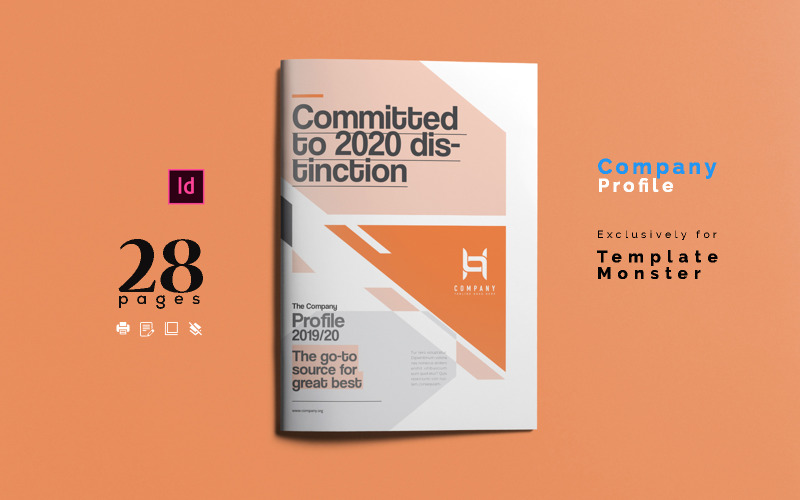 Download Magazine Template "Corporate Identity Indesign Brochure" / Corporate Identity Indesign Brochure - Magazine Template на тему промышленность company,magazine,brochure,indesign,indd,layout,profile,corporate,business,office,oro,clean,report,a4,newsletter