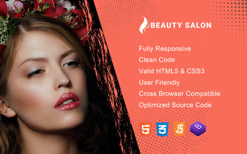 Multipurpose Saloon Website Template