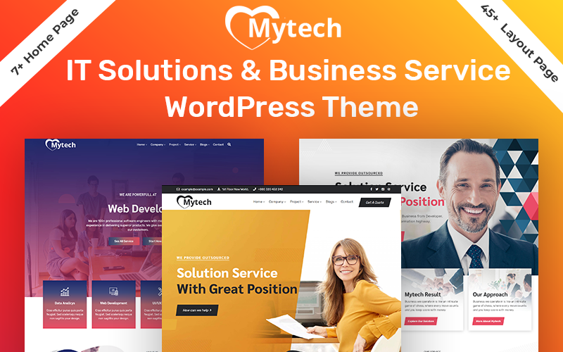 it solution &amp; business consulting wordpress theme