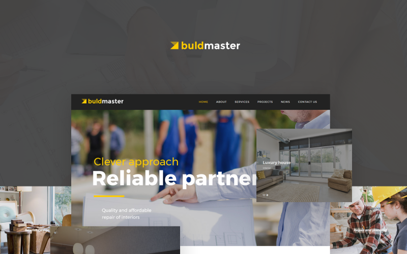 buldmaster wordpress тема