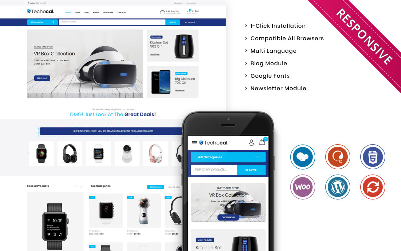 The Premium Electronic Store WooCommerce Theme