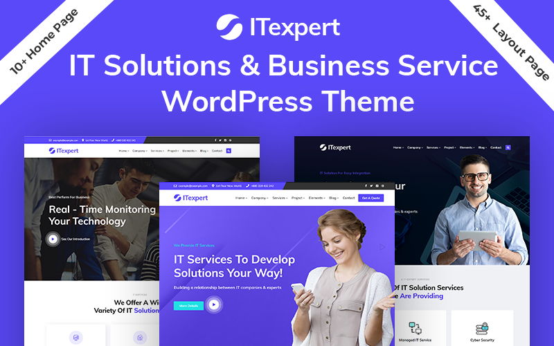 itexpert it solution &amp; technology wordpress тема