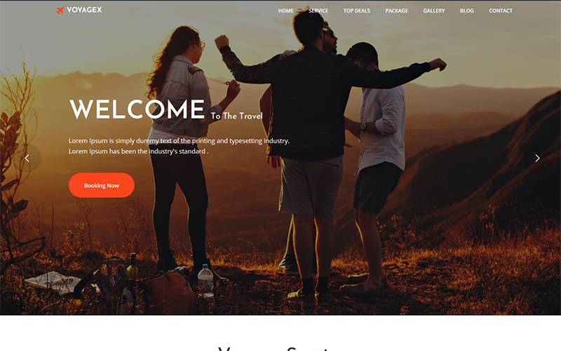 voyagex – тур и туристическое агентство wordpress тема