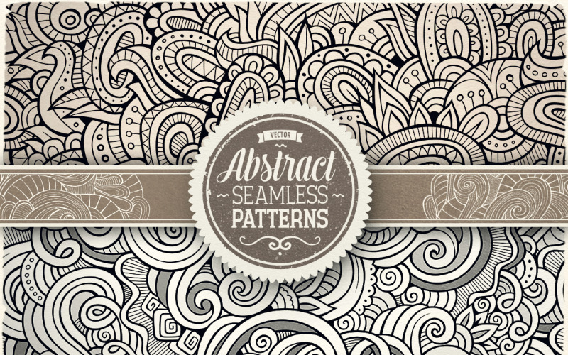 Download Pattern "Abstract Vol 2 Pattern" / Abstract Vol 2 Pattern - Pattern на тему графика vintage,hand-drawn,illustration,retro,fashion,doodles,curly,decorative,ornamental,beautiful,nature,vector,floral,fabric,collection,abstract,style,deco,ornament,scroll,decoration,background,gr