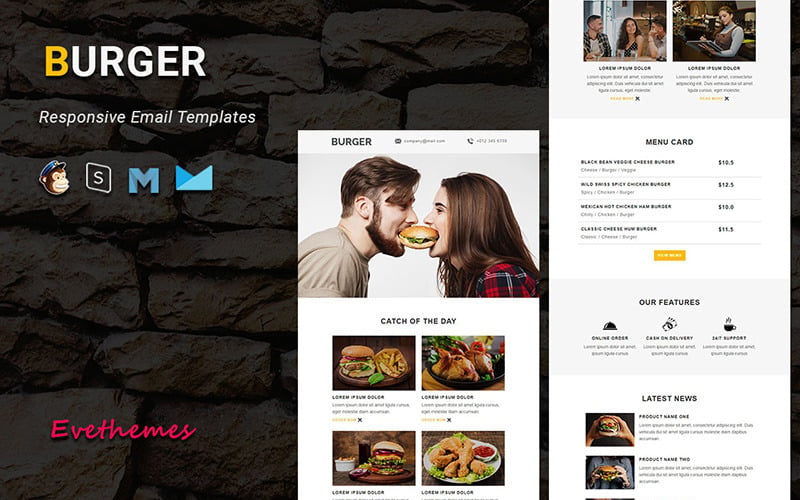 Responsive Email Newsletter Template
