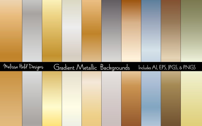 Download Background "Gradient Metallic Vector Background" / Gradient Metallic Vector Background - Background на тему графика copper,steel,pewter,metallic,gold,silver,aluminum,bronze,metal,platinum,background,gradient,vector,texture,ombre,abstract,shiny,effect,blend,reflection