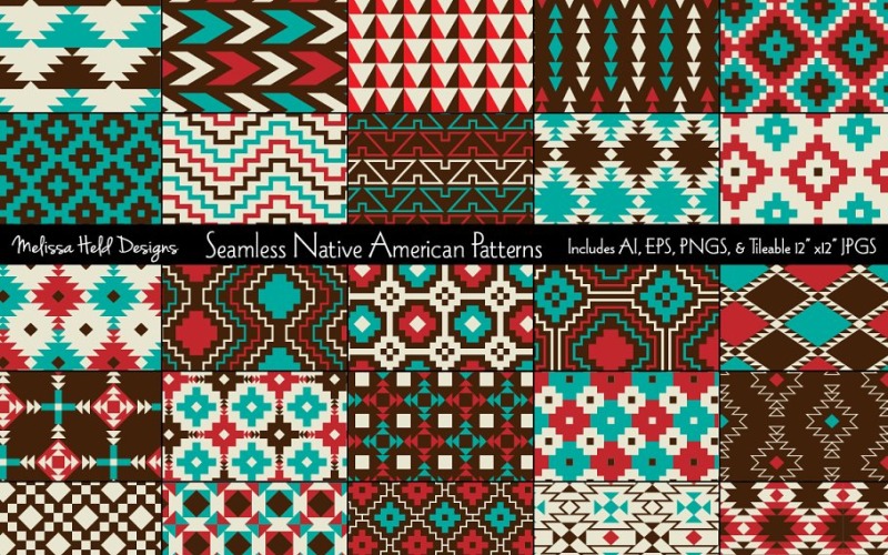 Download Pattern "Seamless Native American Pattern" / Seamless Native American Pattern - Pattern на тему графика graphic,seamless,repeat,vector,pattern,printable,fabric,textile,design,background,geometric,abstract,native american,southwest,tribal,primitive,decor,tileable,wallpaper,seamless pattern