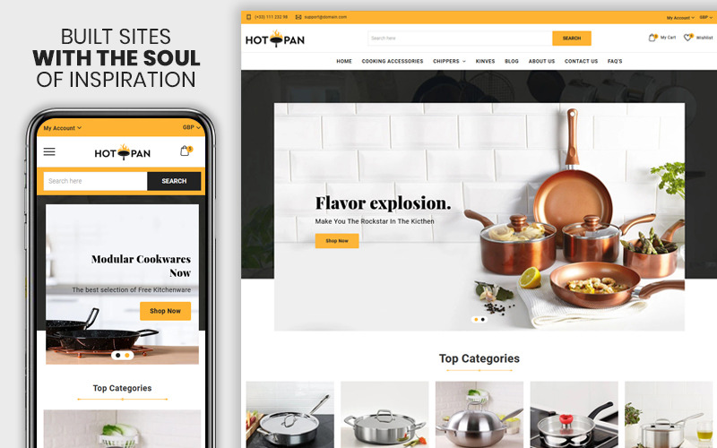the kitchen &amp; appliances premium shopify theme