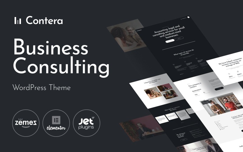советник консалтинг бизнес финансы wordpress тема