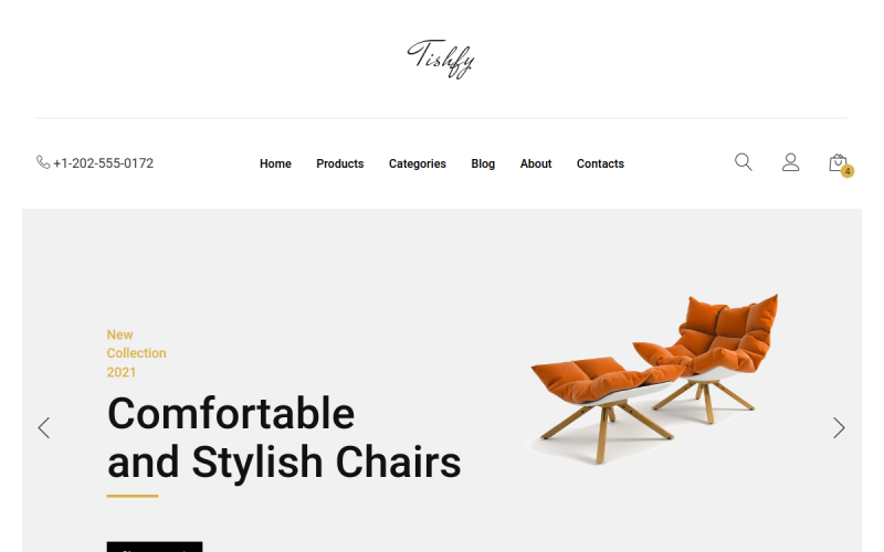 тема tishfy shopify