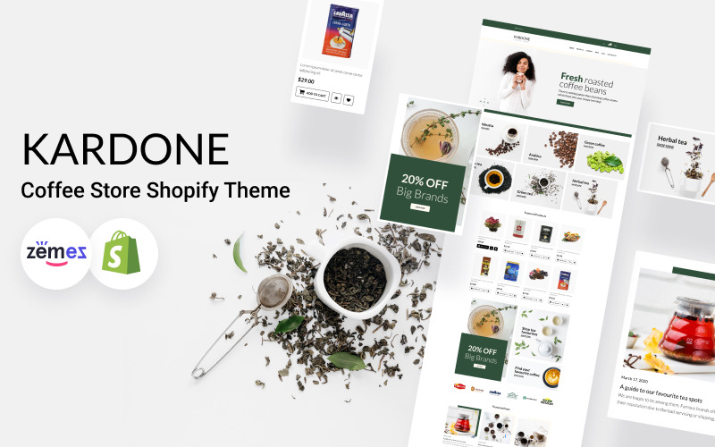 Coffee Store Shopify Theme
