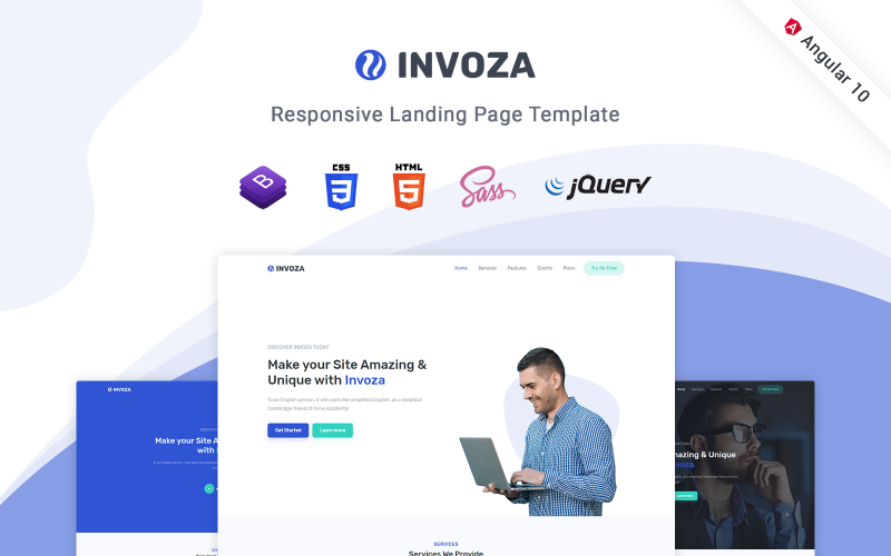 Responsive Landing Page Template