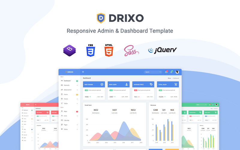 Responsive Admin Template