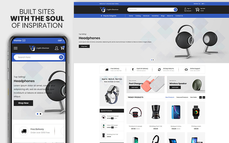 The Electronics &amp; Mobile Premium Shopify Theme
