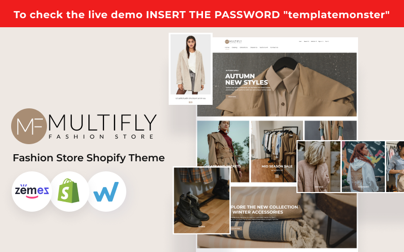 Modern Fashion Store Template Shopify Theme