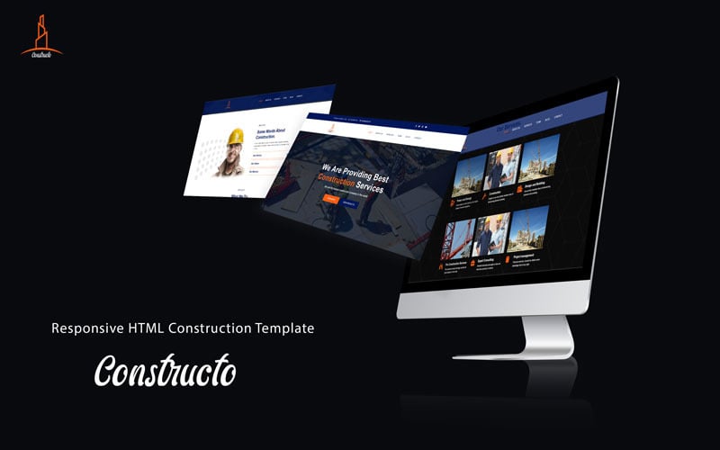Construction Website Template