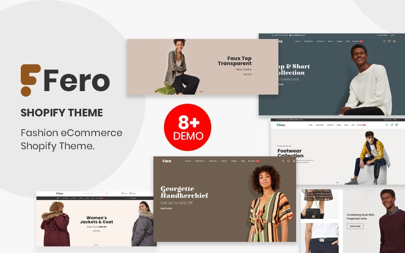 Responsive Premium Multipurpose Fashion &amp; apparels Shopify Theme