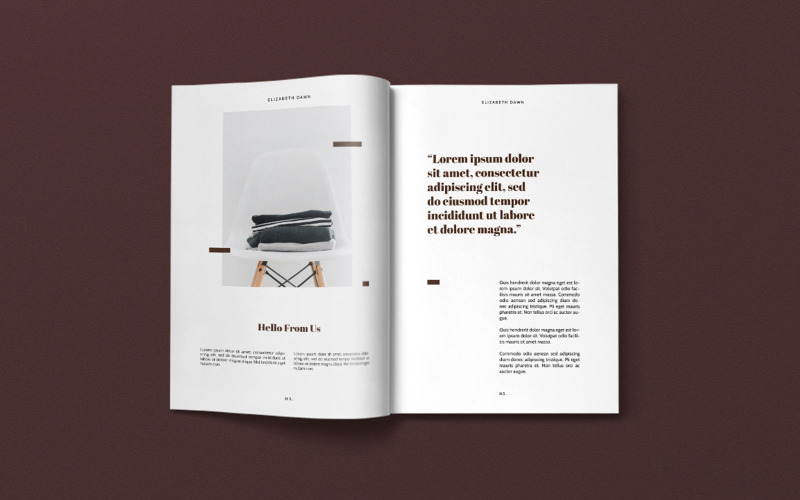 Download Magazine Template "Lunar - Fashion BL Magazine Template" / Lunar - Fashion BL Magazine Template - Magazine Template на тему дизайн и фотография lunar,fashion,magazine,stylish,lookbook,print,design,a4,editorial,brochure,trend,model,business,event,minimalist,brown,grey,white,women