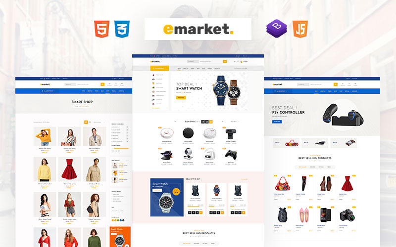Multipurpose eCommerce Website Template